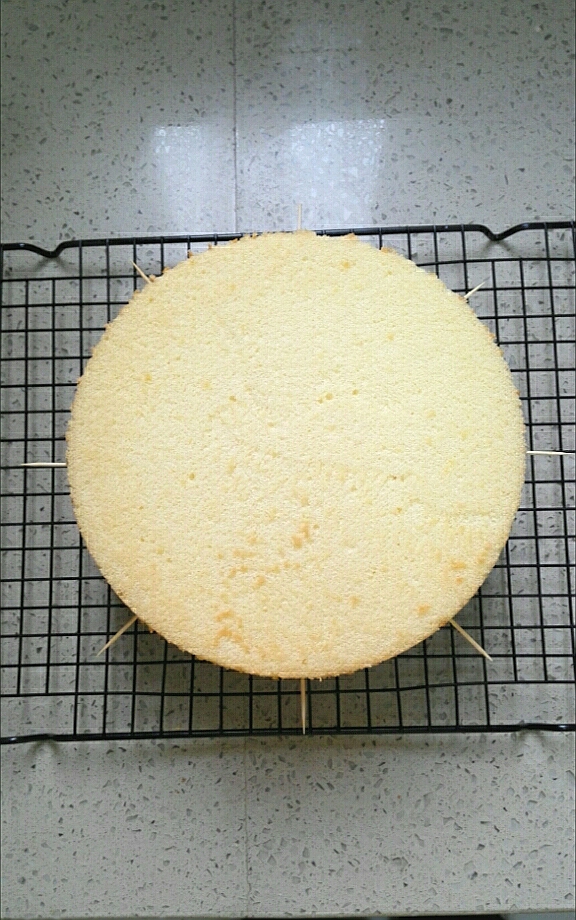 水果奶油裸蛋糕