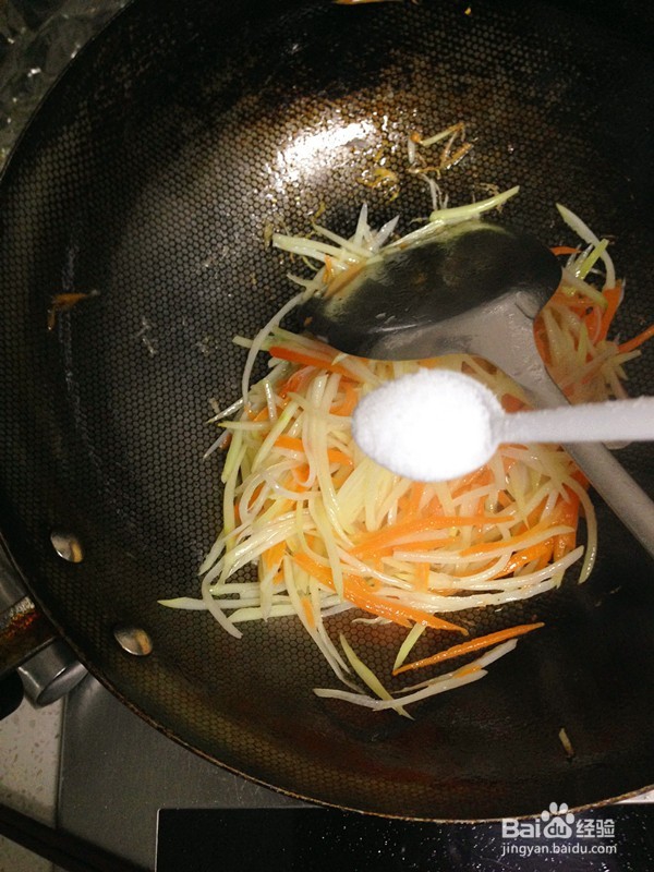 素炒土豆丝的家常做法