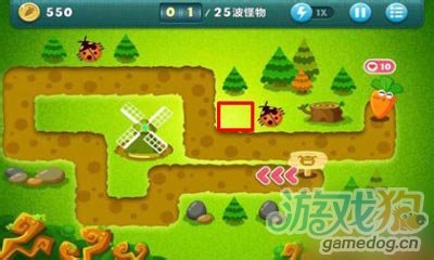 保卫萝卜电脑版丛林主题第5关金萝卜攻略