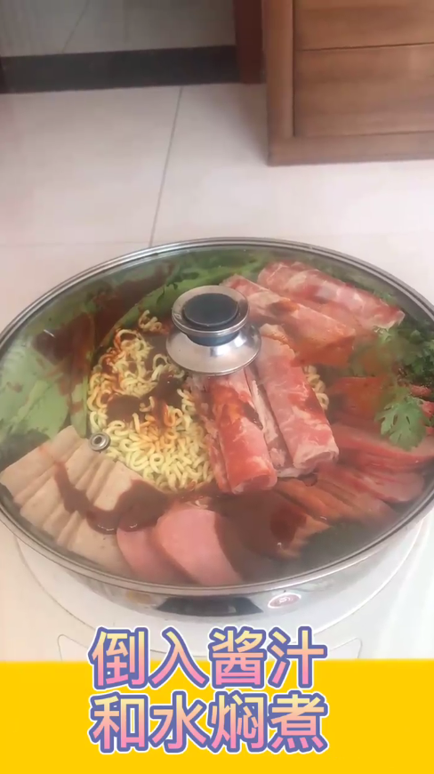 怎么做简单美味的部队火锅？