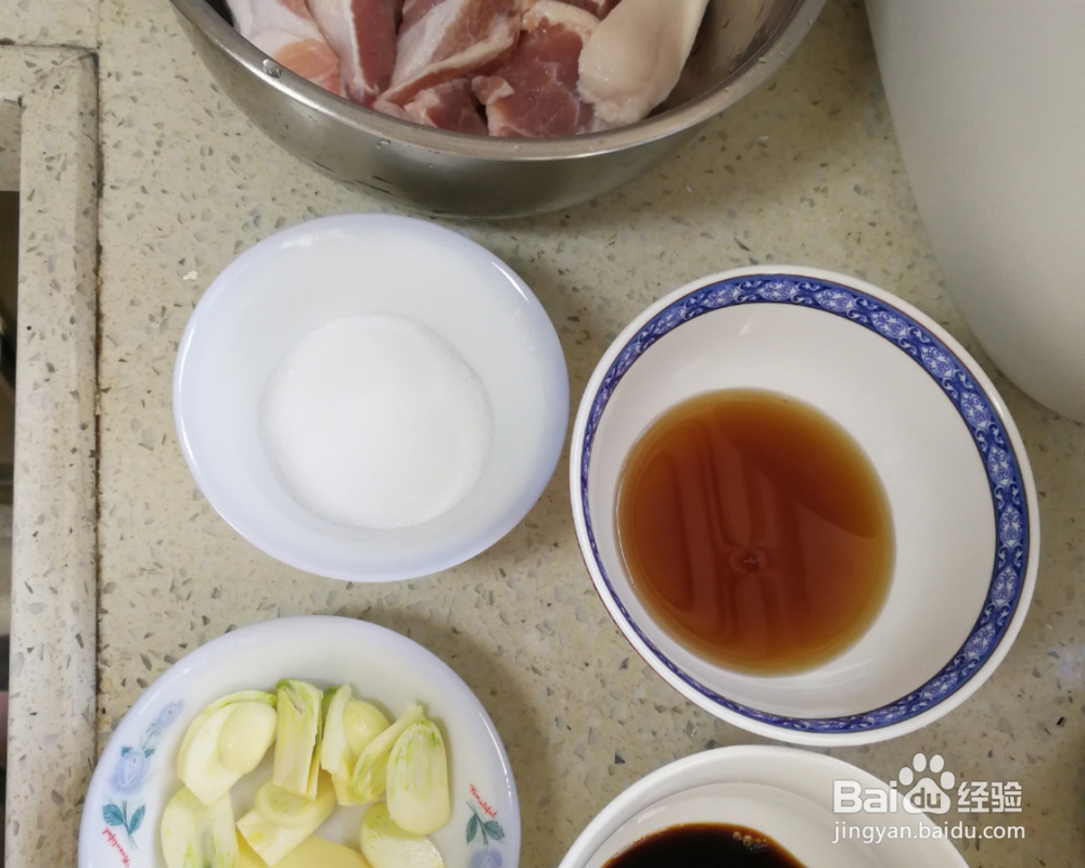 吃光光的叉烧肉