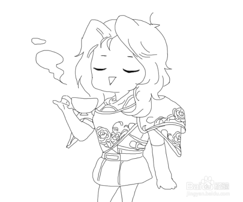 王者荣耀夏洛特如何画