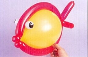 魔法气球造型教程系列之：[8]热带鱼