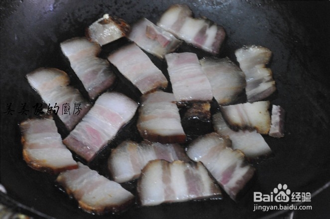 笋丝炒腊肉的做法