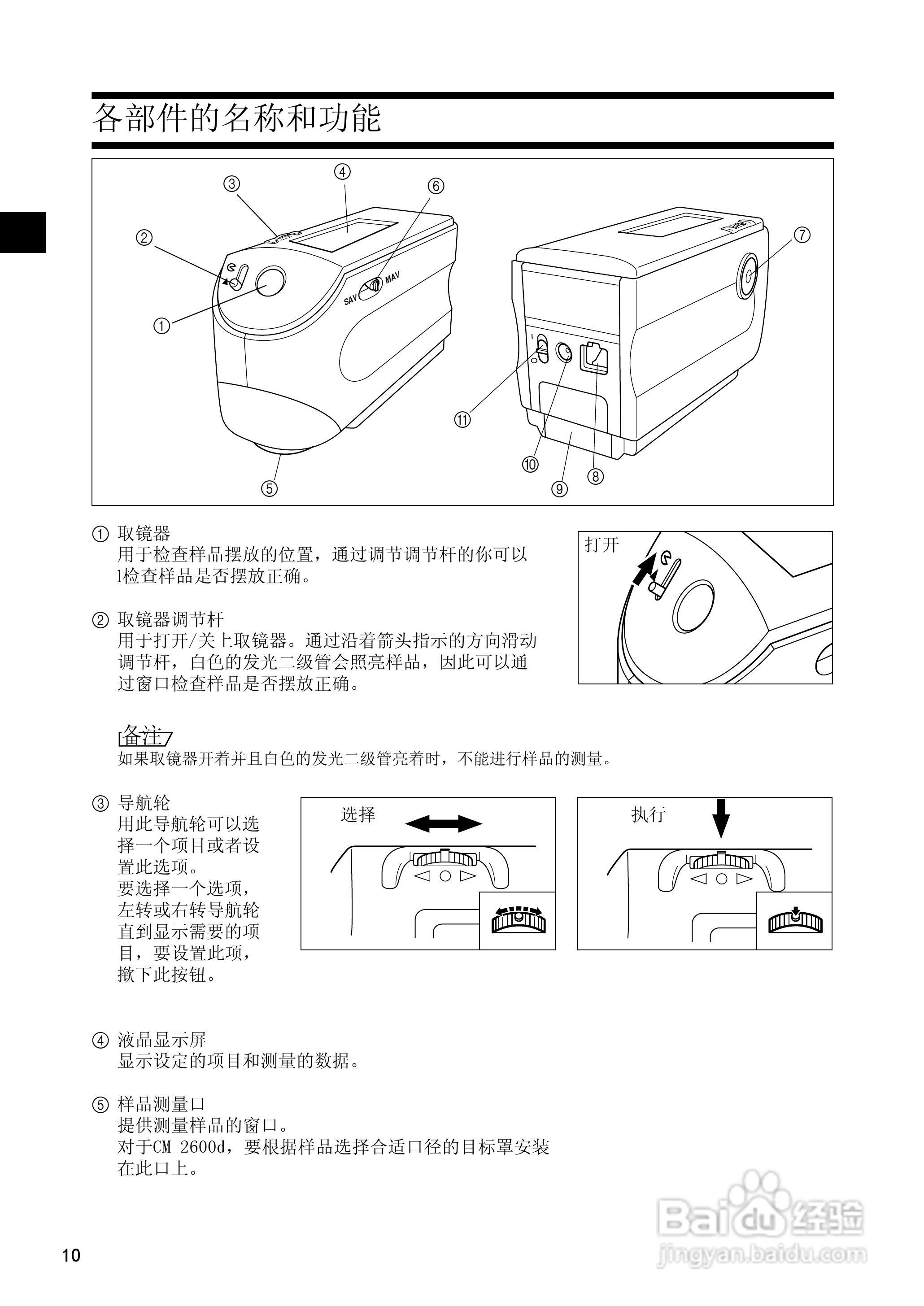 恒港分光测色计CM-2600d/CM-2500d使用说明书:[2]