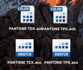 如何在AI中添加pantone TCX/TPX色卡簿