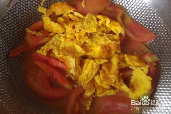 我的西红柿炒鸡蛋的做法