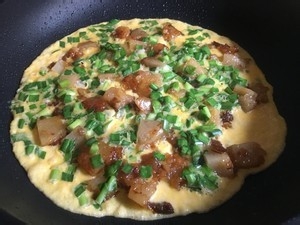 抱蛋煎粽子制作过程