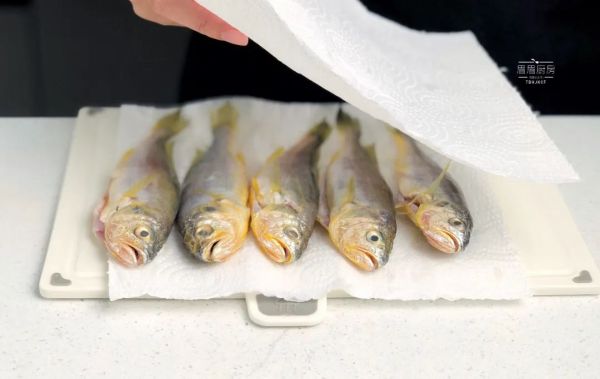 空气炸锅烤小黄鱼