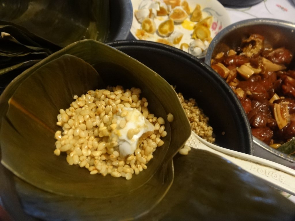 蛋黄肉粽最佳的做法,要不要来学学啊!