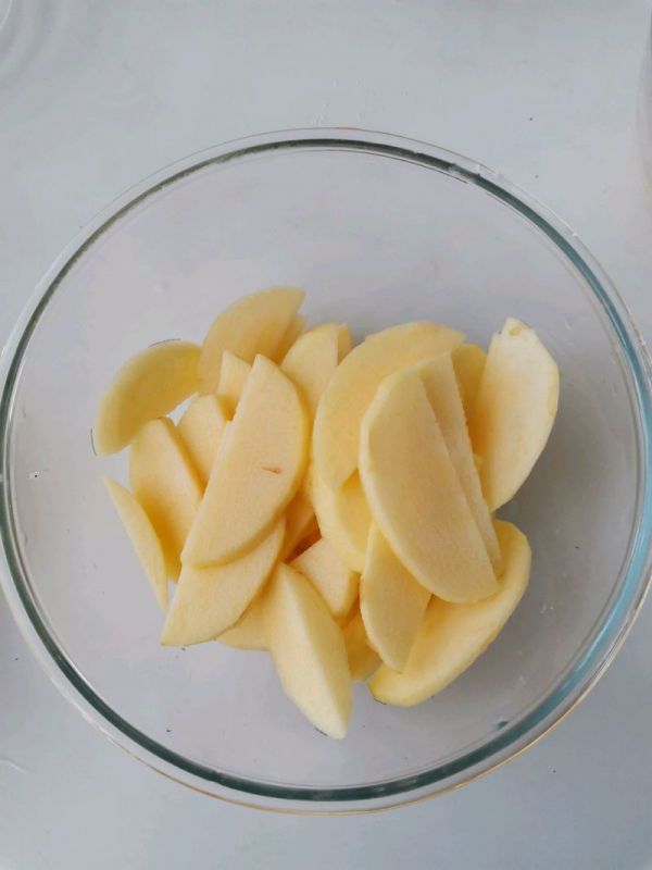 苹果千层蛋糕,不用打发,搅一搅就能做