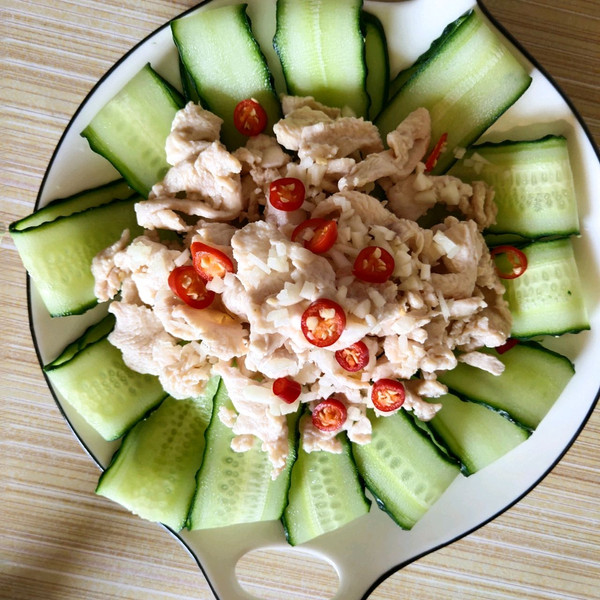 捞汁黄瓜鸡胸肉片