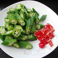 家常菜秋葵炒鸡蛋