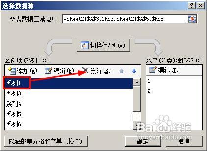 excel解决数据系列名称被绘制成数据系列的问题
