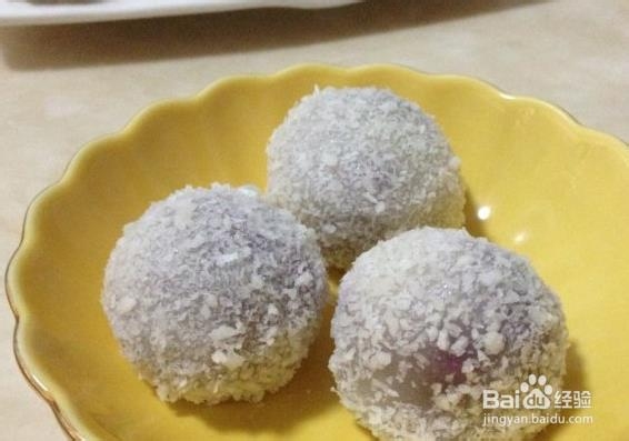 怎么做紫薯糯米糍