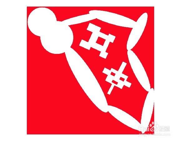 ps制作方形窗花