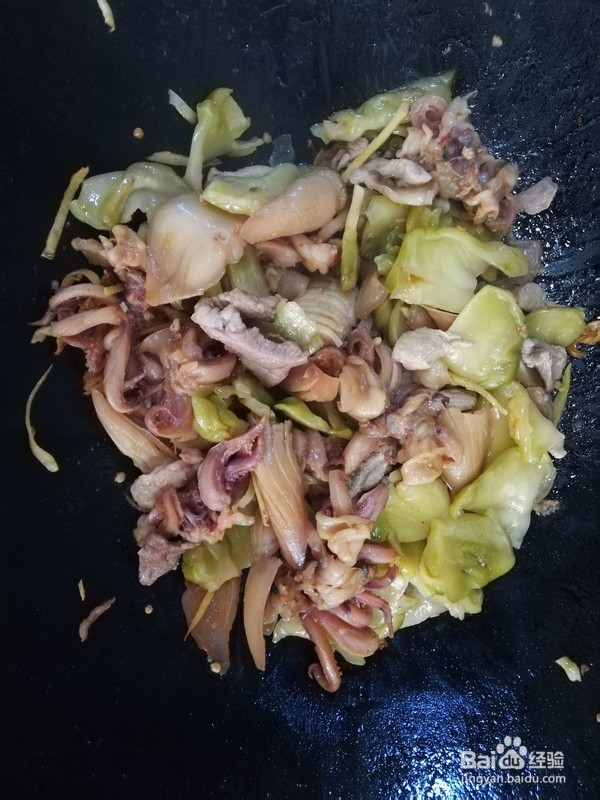 香辣干锅鱿鱼的做法