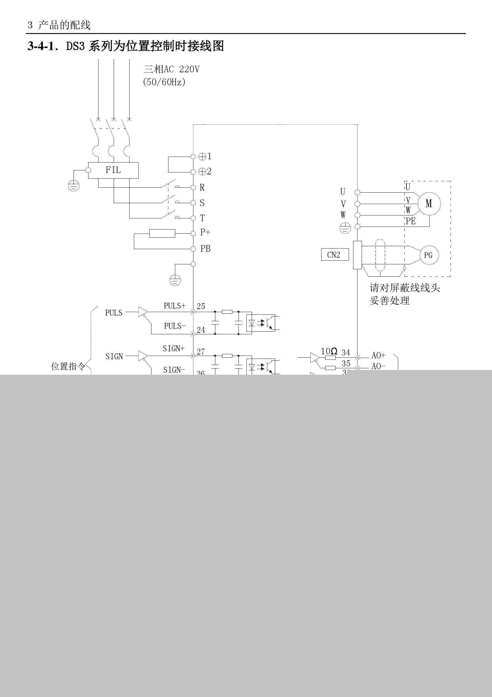 信捷电气DS3系列伺服驱动器用户手册:[4]