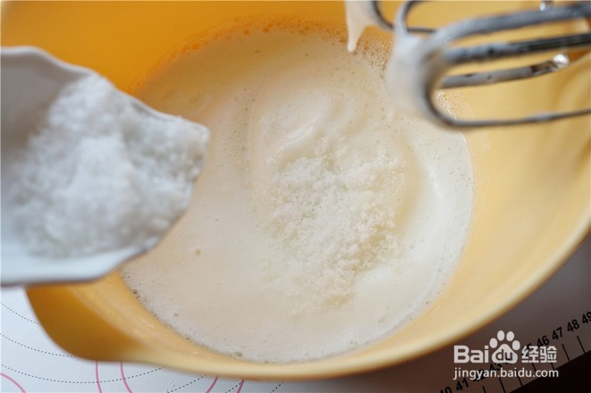 藜麦戚风的步骤