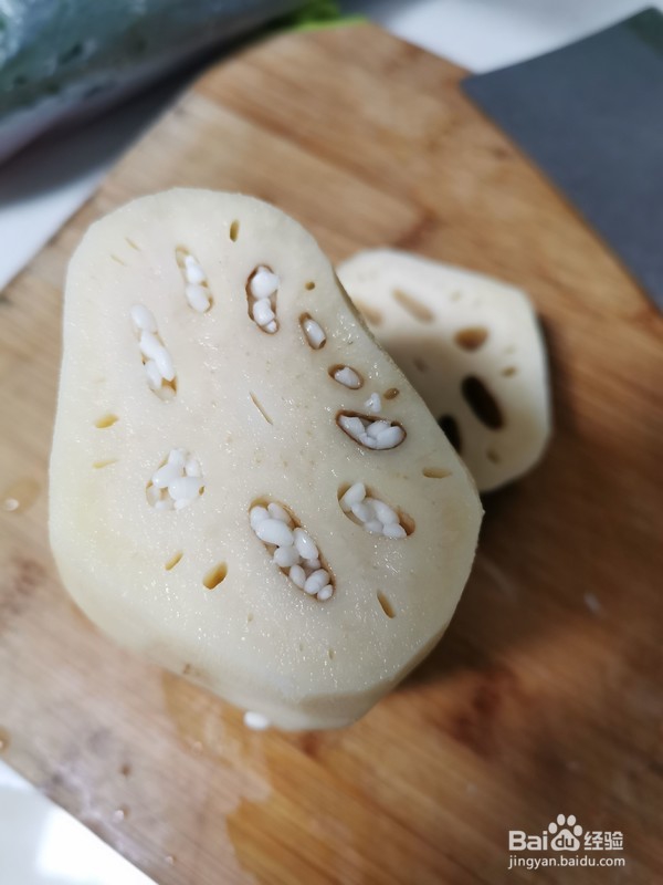 红糖糯米藕的做法