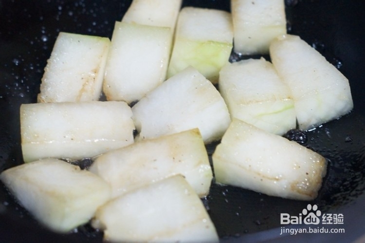 家常酱烧冬瓜的简单做法