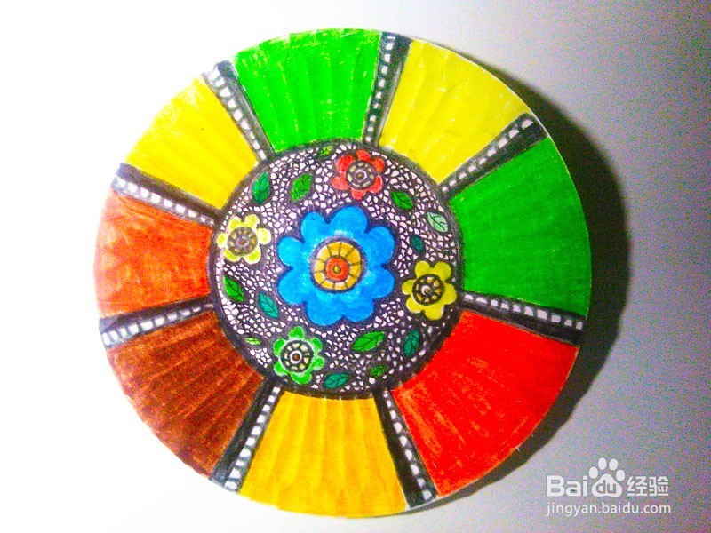 家居墙上小挂饰——文艺复古彩笔画