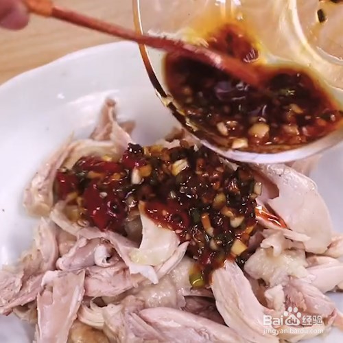 凉拌鸡腿肉的做法