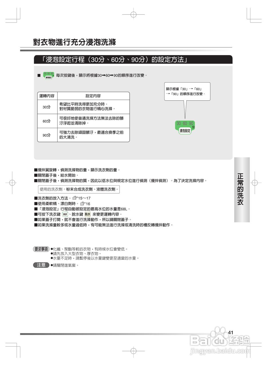 日立SF-BW11H洗衣机使用说明书:[5]