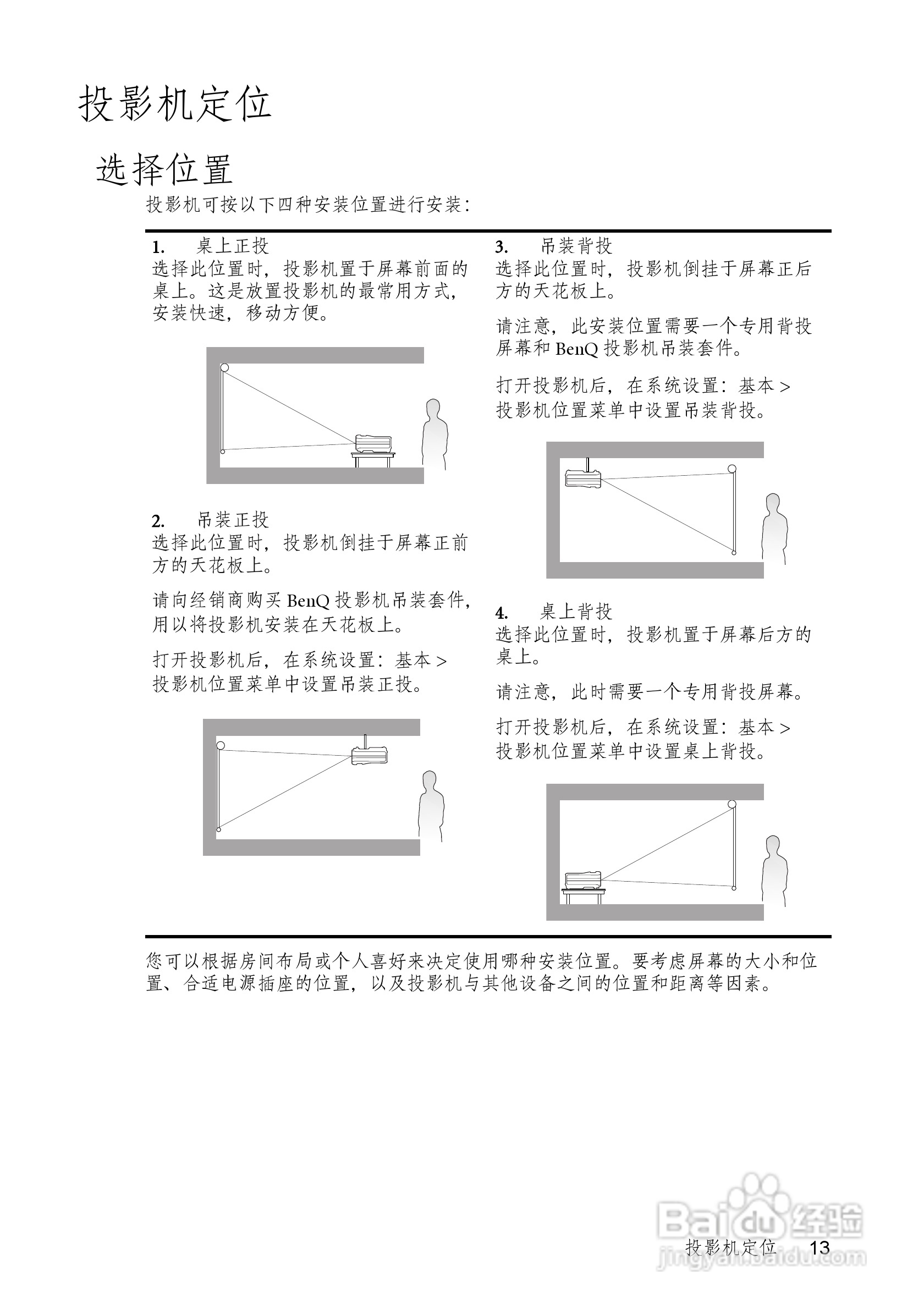 明基EP5227C投影机使用说明书:[2]
