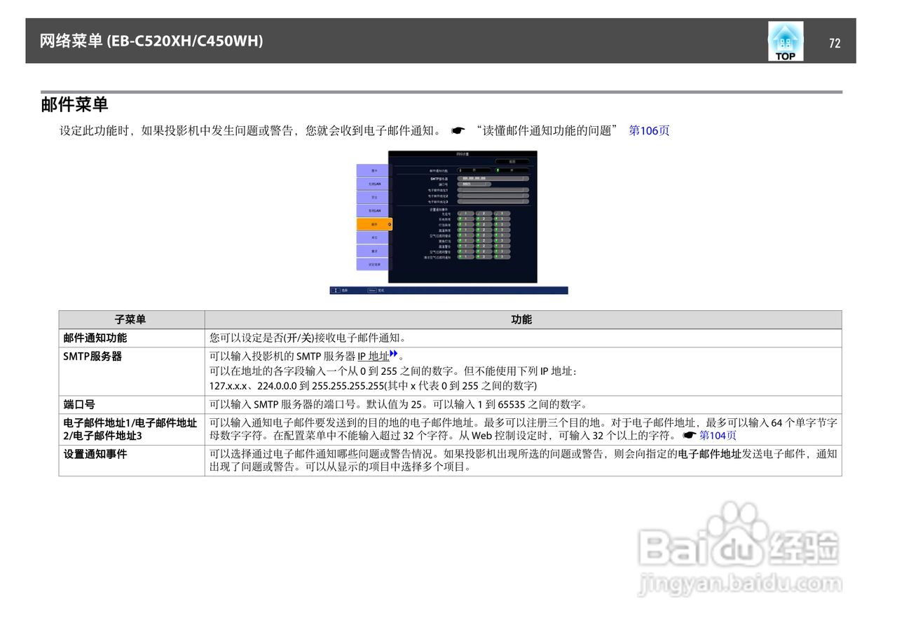 爱普生EB-C450XE投影机使用说明书:[8]