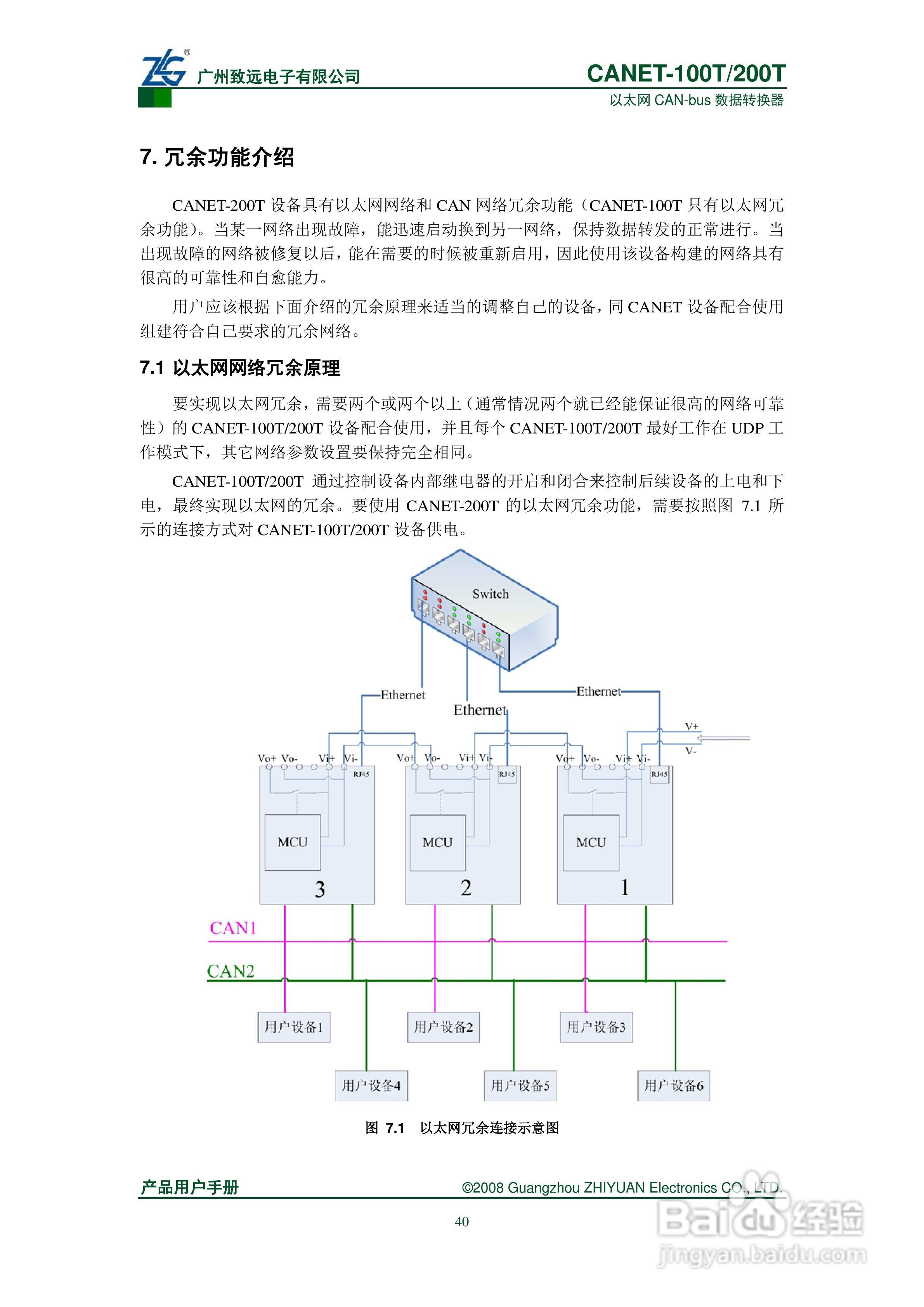 CANET-100T/200T数据转换器说明书:[5]