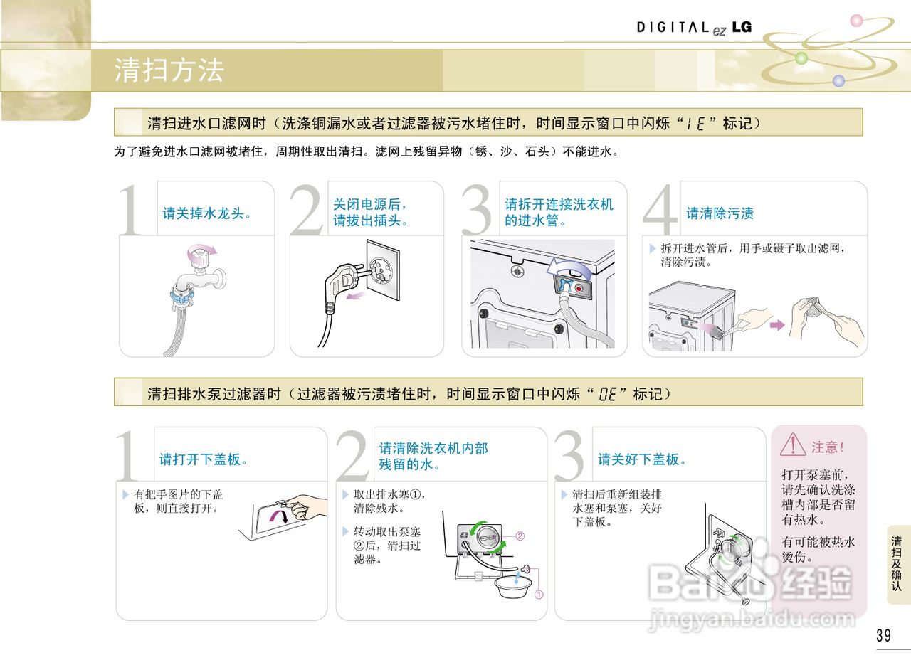 LG WD-1247ERD洗衣机使用说明书:[4]