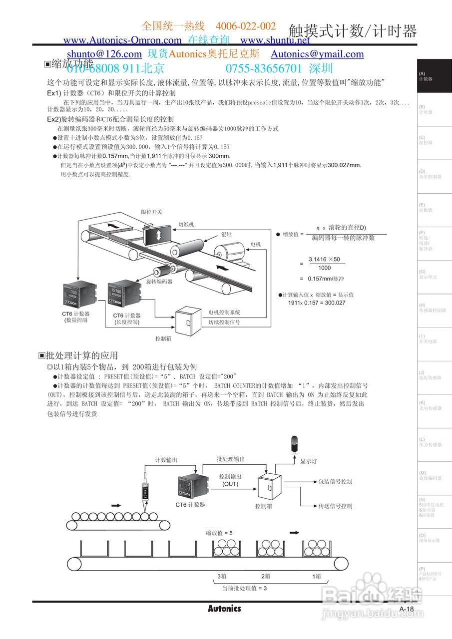 奥托尼克斯CTY/CTS/CT系列触摸式计数/计时器说明书:[2]