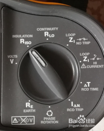 F166X电气安装测试仪的使用 (3、绝缘电阻测试)