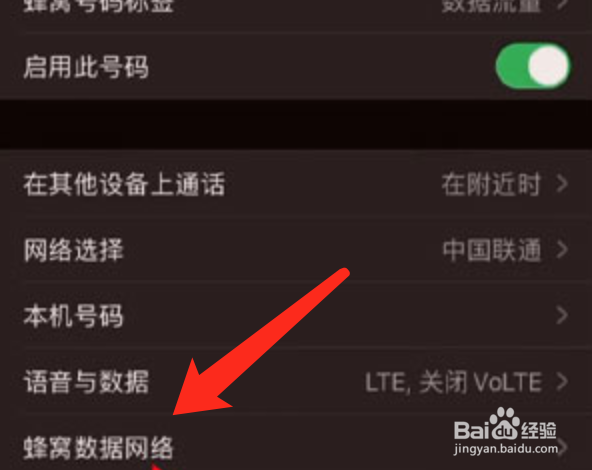 苹果手机apn功能在哪里