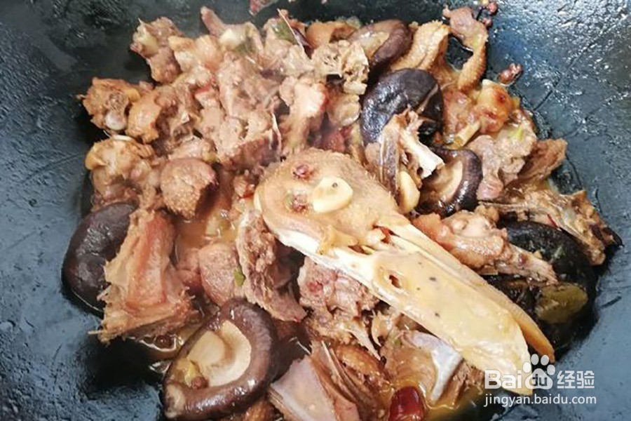 香菇鸭的简单做法