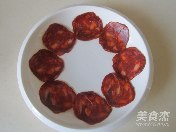 火腿拌秋葵的做法