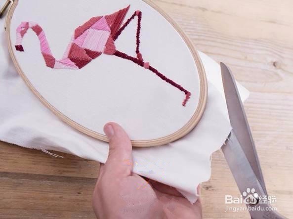 如何刺绣一只欧美风格“烈火鸟”