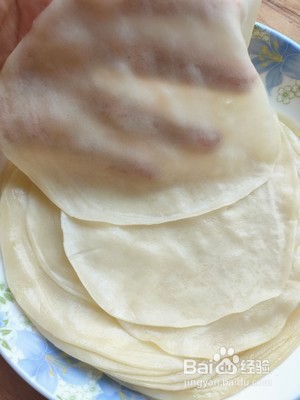 蒸春饼制作过程