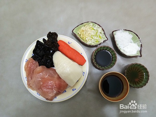 鱼香鸡丝的做法