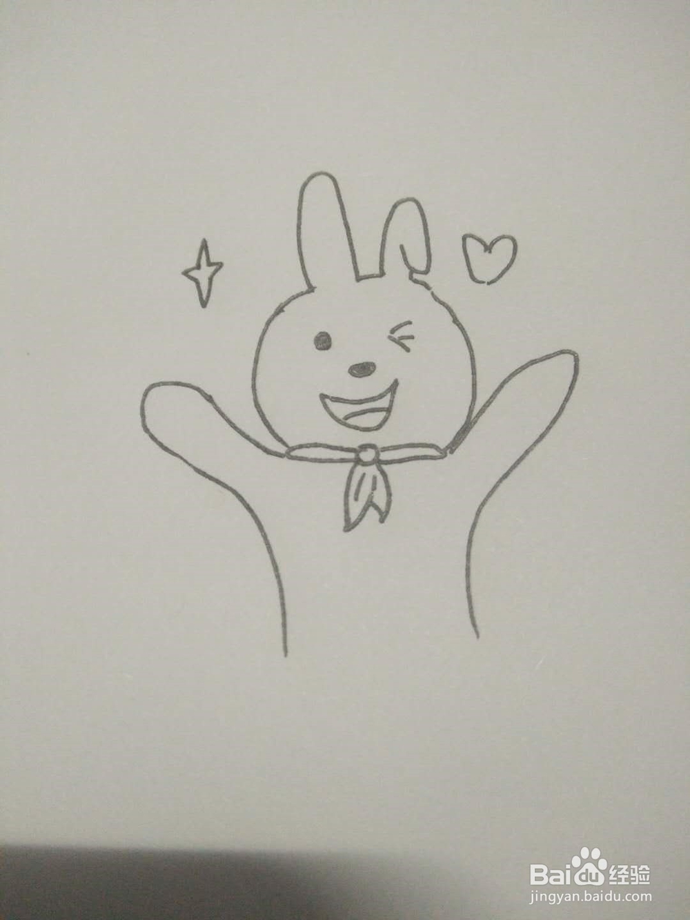 简笔画--小兔子~