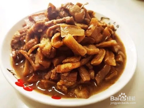 五花肉炒萝卜干