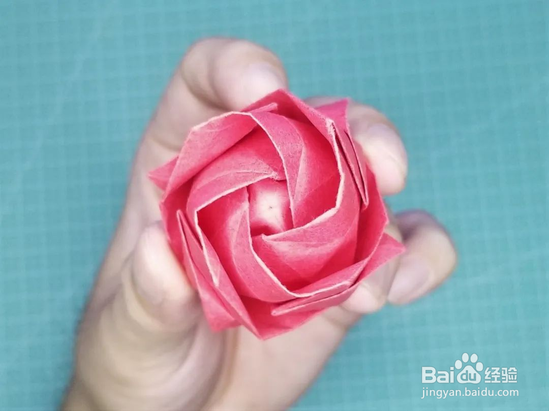 川崎玫瑰折纸教程