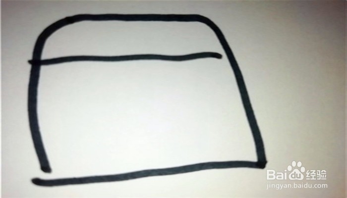 怎么样用简笔画画小电饭煲