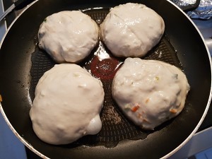 素菜馅煎饼怎样做