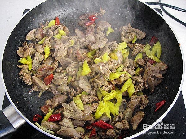 泡椒鸡肝的做法