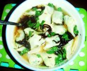 怎样自制大馅三鲜馄饨