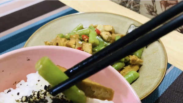 锅烧豆腐烧豆角