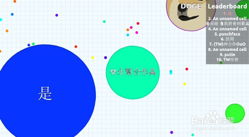 游戏agar.io如何玩进前十？