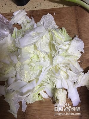 白菜炖虾的做法